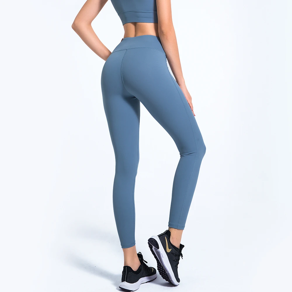 

women High waist stretch tight quick dry running pants training yoga pants