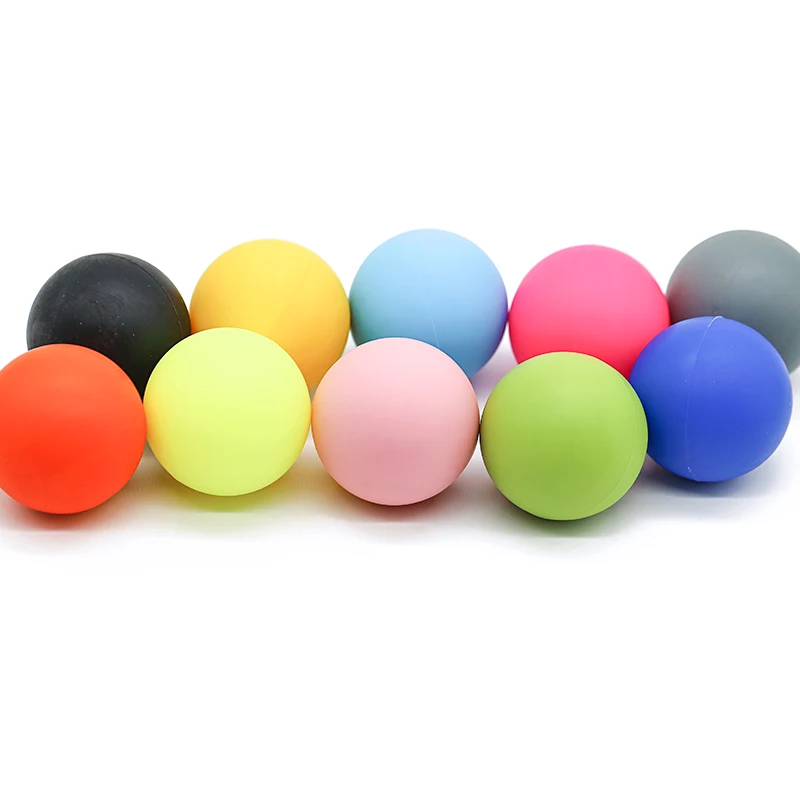 

silicone yoga ball Amazon Hot Sale Peanut Exercise Yoga Rubber, Customized color