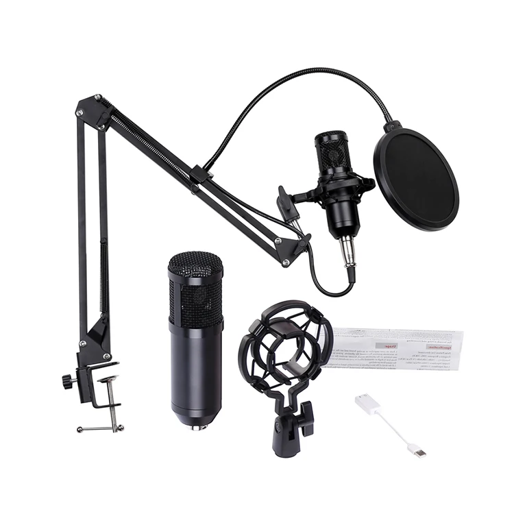 

Hot Selling Microfono Desk Microphone Xlr Audio Cordless Inalambrico Cravate K098s Solapa Ninos Ktv-Microphone Usb Computer