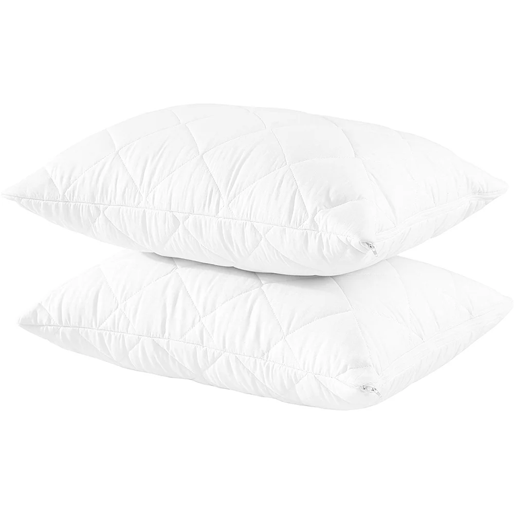Dust Mite And Bed Bug Waterproof Quilted Pillow Protectors/pillow Covers Buy Pillow Covers