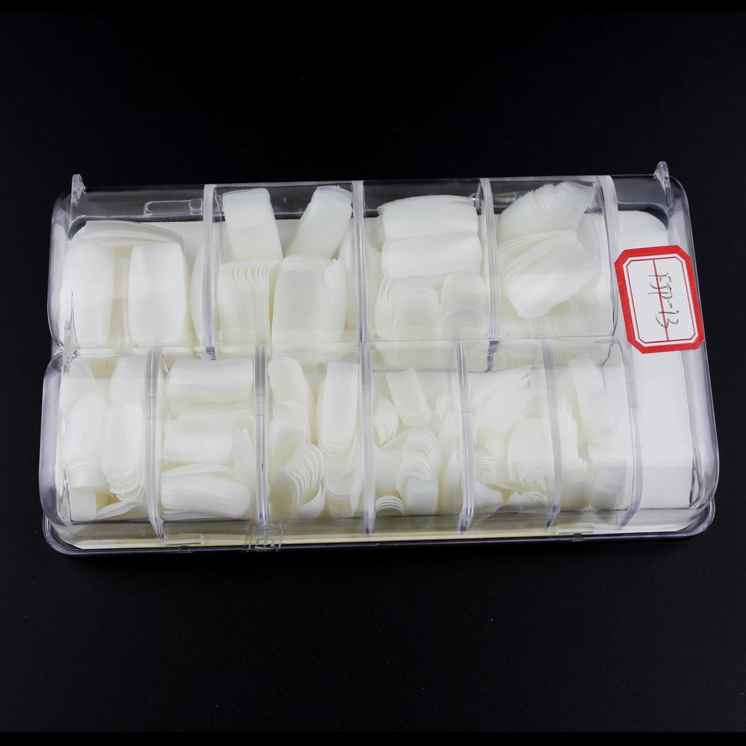 

500pcs Fake Nails Clear French Full Cover for Acrylic Nails Poly Gel Mold Scale Tools False Nail Art Tips Model