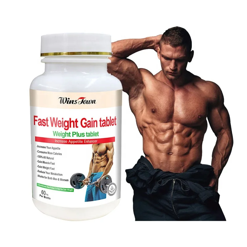 

Hot selling Weight Gain Tablets product whey protein winstown natural Herbal weight gain supplements pills for women