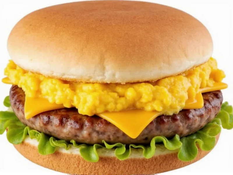 Sausage Egg and Cheese McGriddle Calories: 550 Per Sandwich