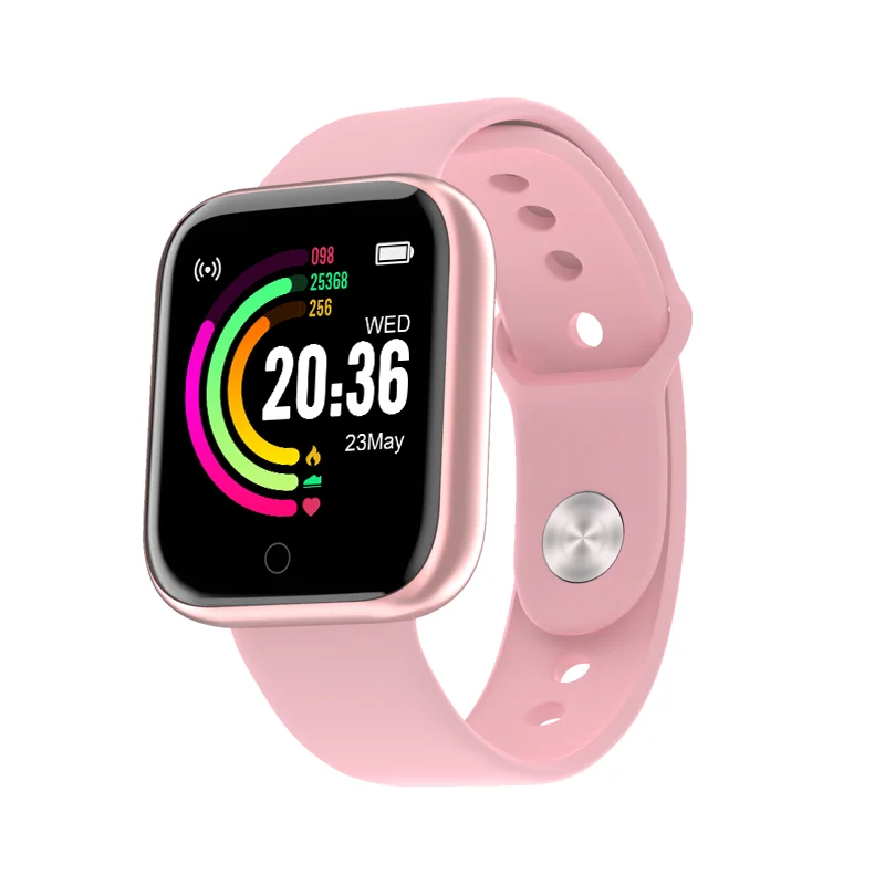 

2021 Hot Selling Blood Pressure Smartwatch D20 Y68 Pro Reloj Inteligente Fitpro D20 Smart Watch Y68 pro