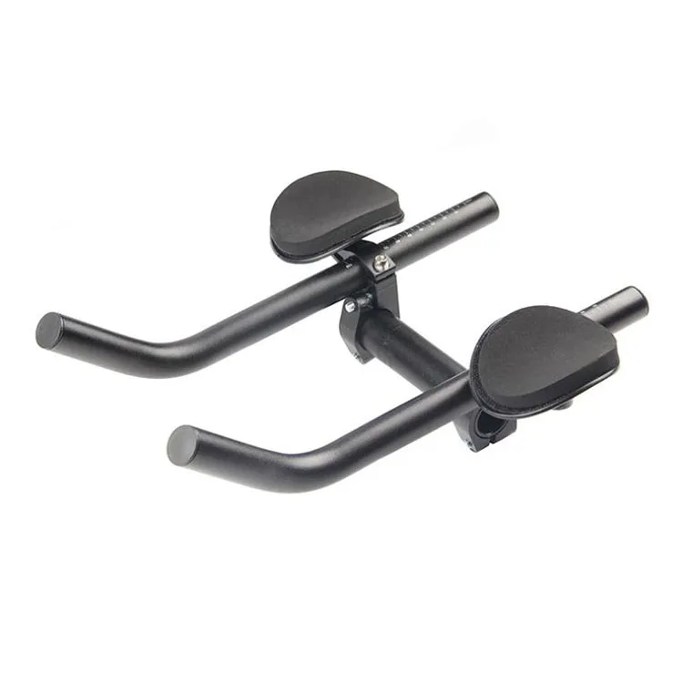 

New bicycle split rest mountain bike equipment Aluminium alloy long-distance bend straight rest TT handlebar, Black