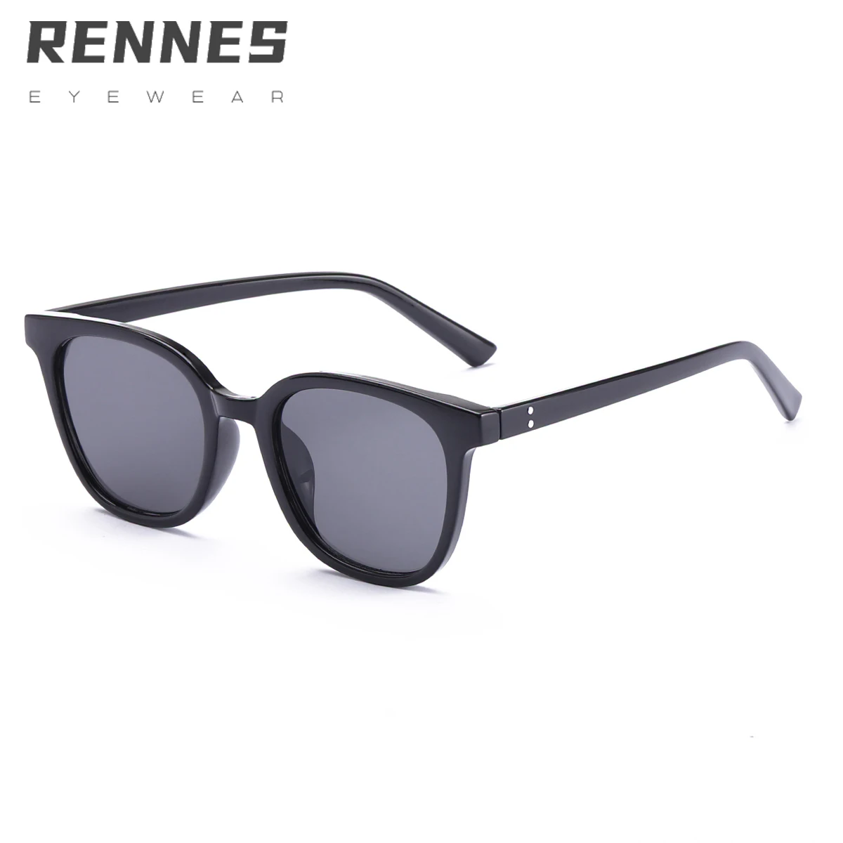 

RENNES Custom Logo Pink Square Cateye Women Fashion Photochromic Shades China Wholesale Sunglasses Ladies