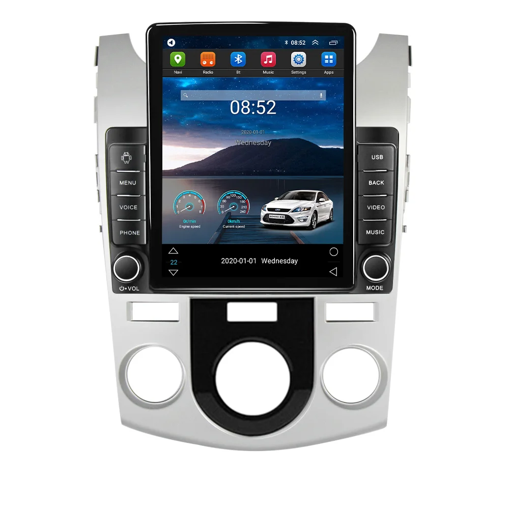 

MEKEDE Android 11 IPS 2.5D screen Car Video for KIA Forte Cerato 2008-2012 8+128GB DSP GPS BT Stereo 360 camera car radio