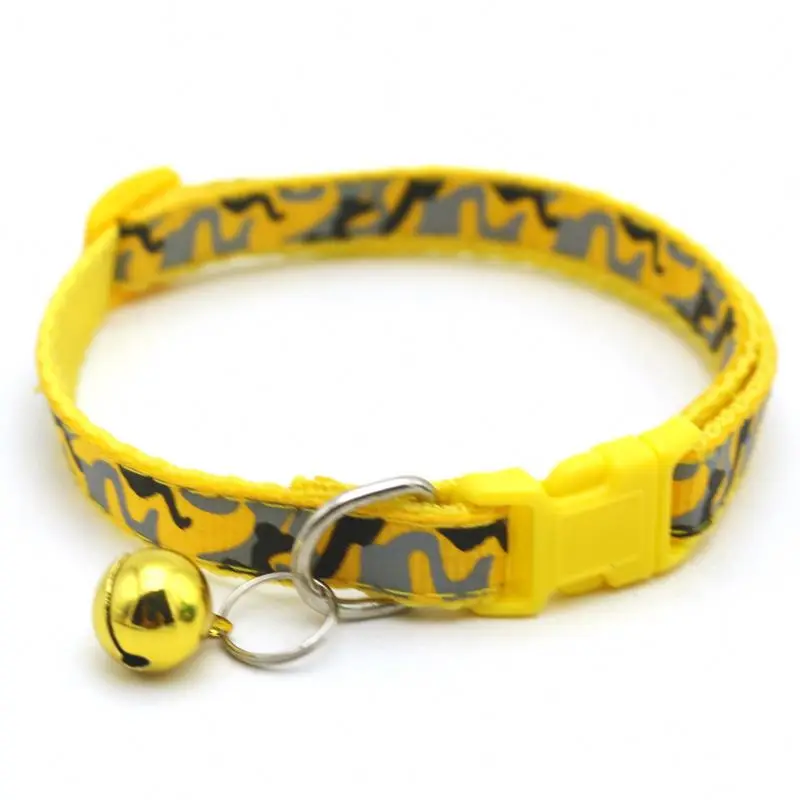 

Manufacturer Wholesale Multi-colors Design Adjustable Bell Dog Collar
