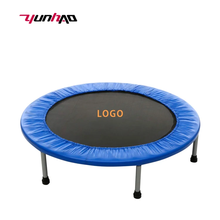 

YC Hot Selling New Design 40-inch Mini Indoor Fitness Trampoline For Adults, Black,blue