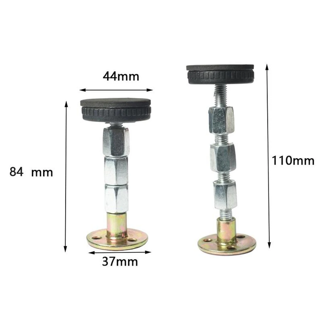 Details about   Support Fixed Bedroom Bed Frame Bedside Threaded Adjustable Home Anti-shake Tool 