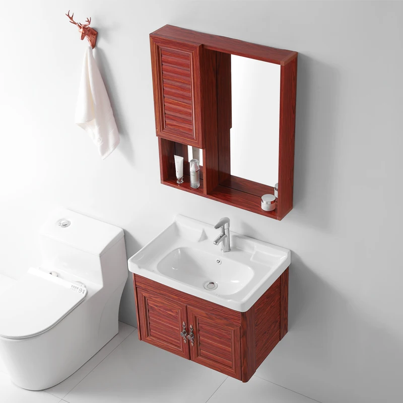 For Integrated Hotel Furniture Project Modern Wash Basin Bathroom Cabinet