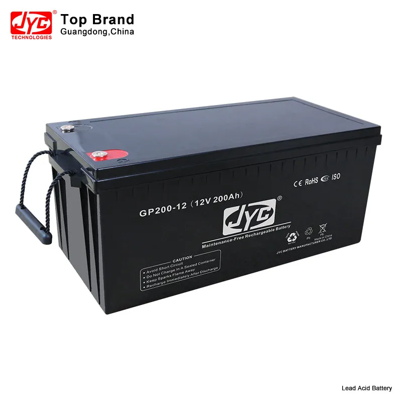 
Solar Gel Batteries 12V 200Ah Valve Regulated 12 Volt Agm Lead Acid Portable Battery Storage 