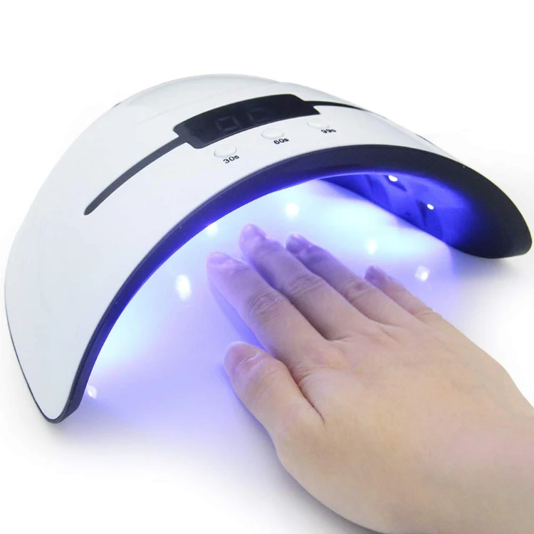 

Sunnail nail tech equipment Curing artificial fingernails dryer uv light nail manicure 36w nail lamp with timer, White