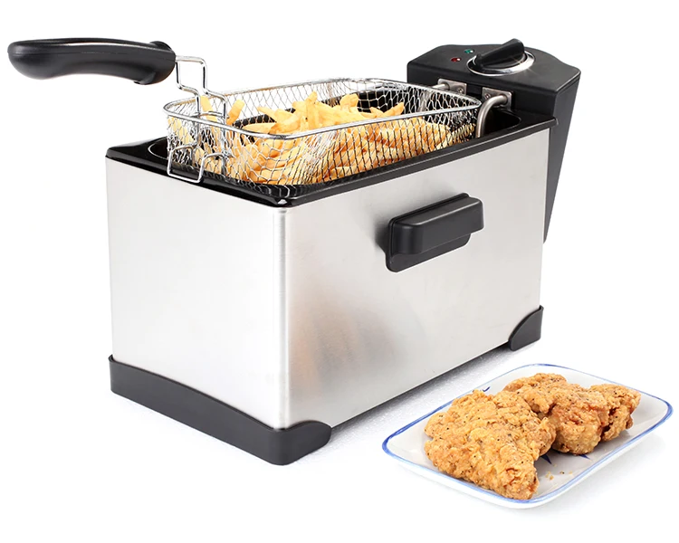 Deep Fat Fryer With Stainless Steel Housing Xj09135 Buy Deep Fat Fryer,Deep Fat Fryer Machine