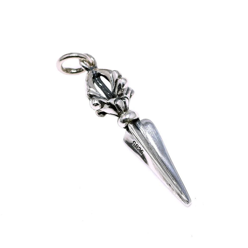 

New Arrival Real 925 Sterling Silver Small Pendant For Men and Women Buddhism Prayer Buddha Jewelry