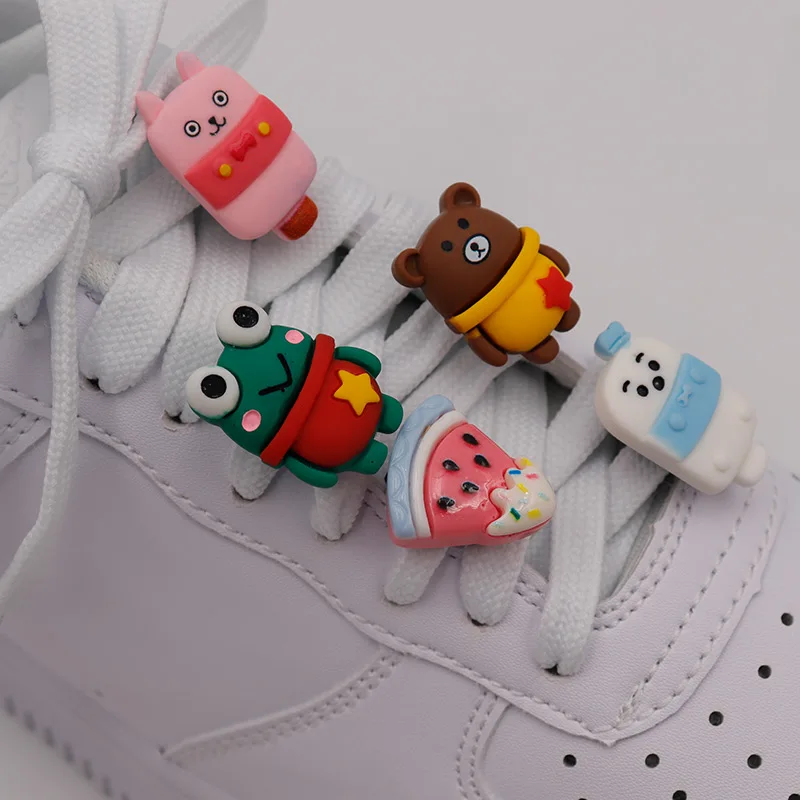 

Coolstring Manufacturer New Arrive 1 Pack of pcs Wholesale Custom Design High Quality Plastic Cartoon Decorative Shoe Buckle, Customized