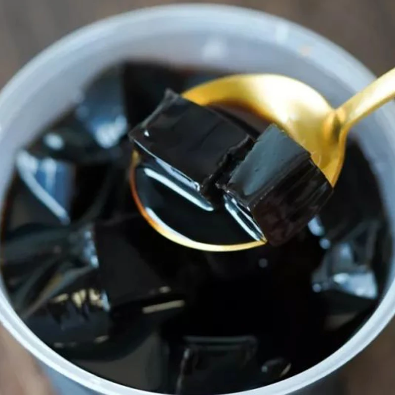 
Customized instant grass jelly powder for bubble milk tea 