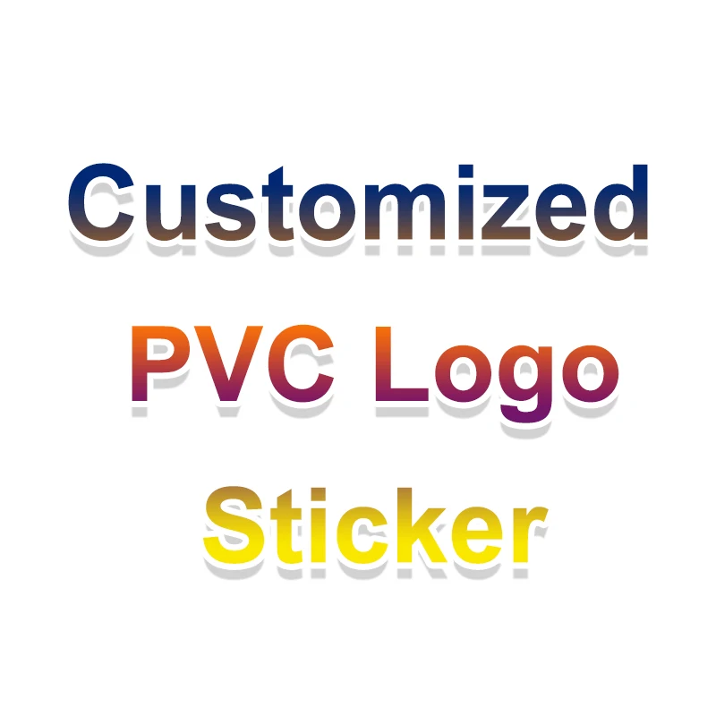 

Customized Outdoor PVC Logo Waterproof Decal Custom Bumper Stickers for Car