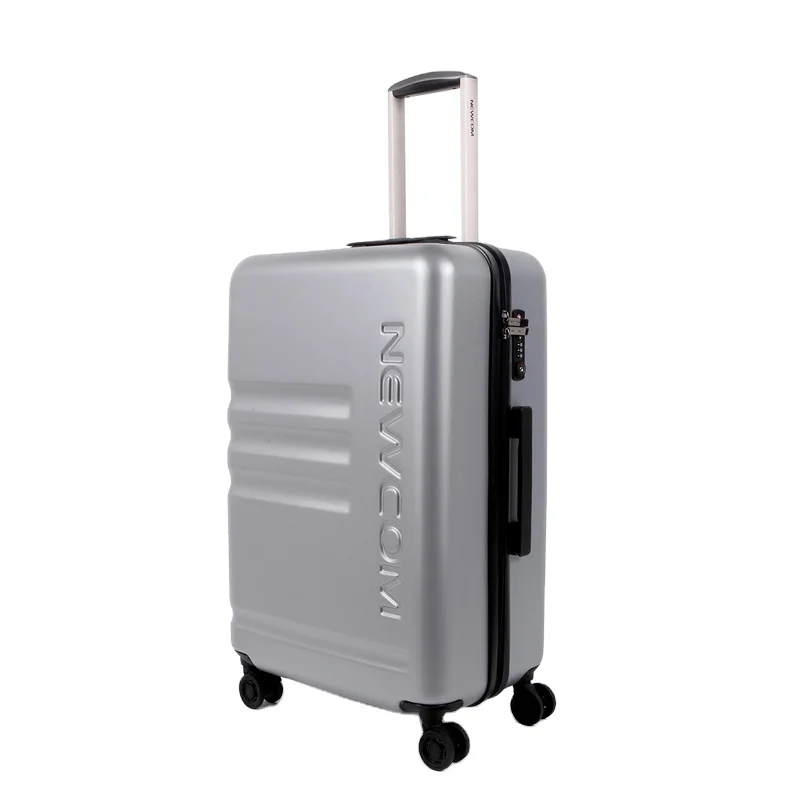 

GPS smart trolley suitcase ABS cabin hard shell cases built-in power bank with usb charging port 20 inch carry on case