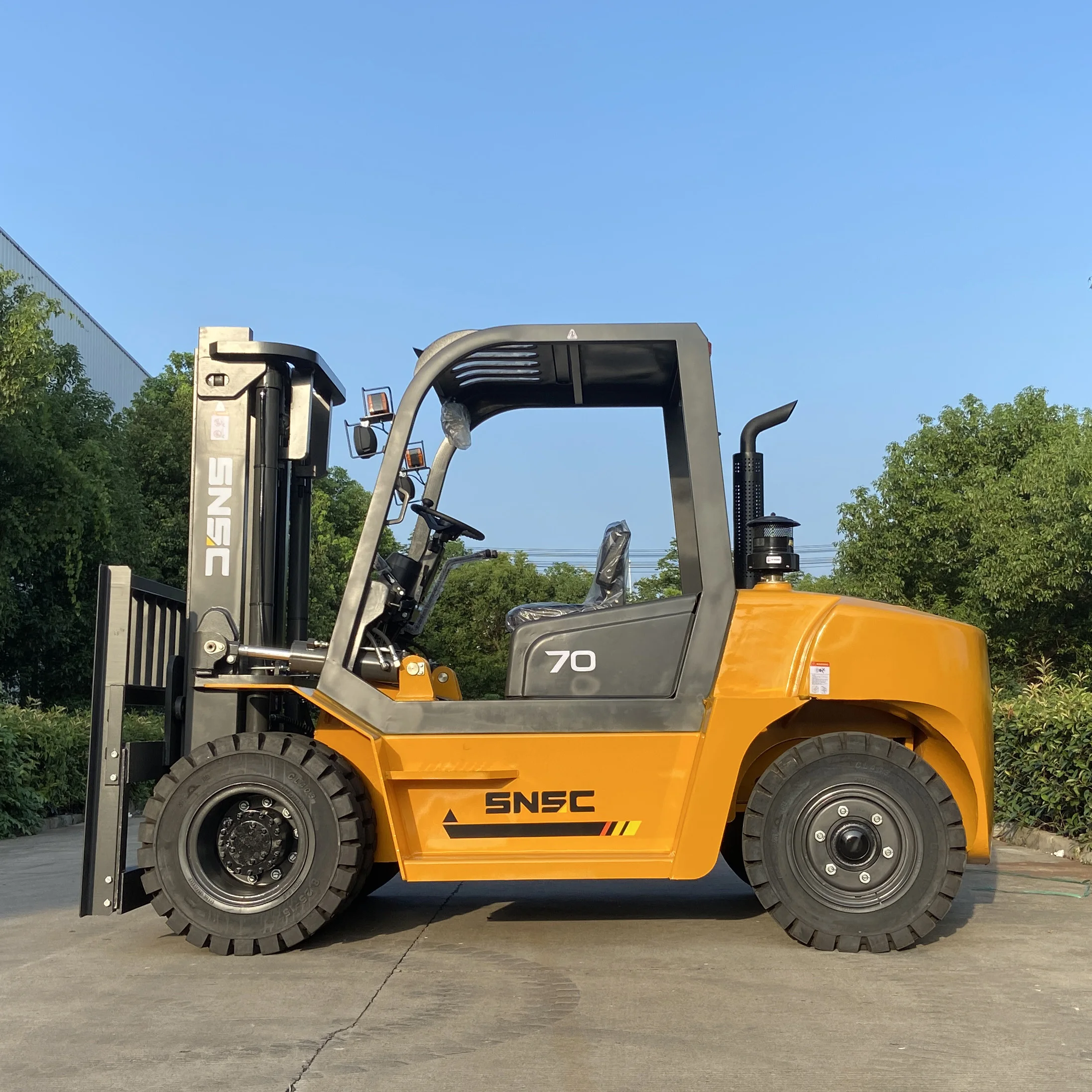 7吨柴油叉车中国snsc叉车制造内燃叉车fd70升降车 - buy snsc
