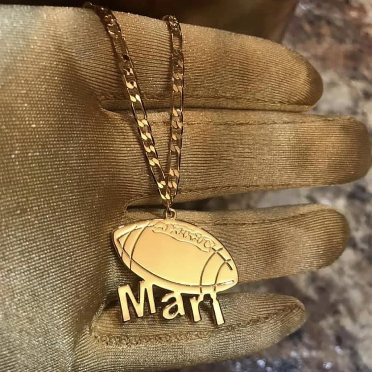 

Custom Acrylic Pendant Necklace American Euroup Popular Jewelry New Fashion Double Gold-plated Custom Name Necklace, Gold, silver, rose gold