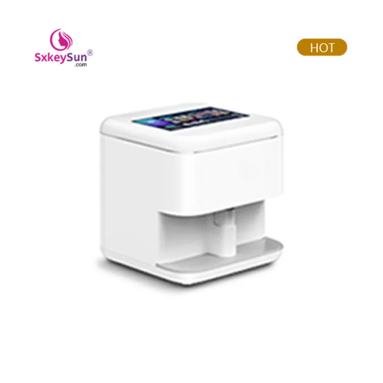 

2020 newest nails manicure printer fale nail printer pro, White