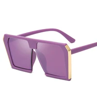 

Vintage BIg Frame Square Sun Glasses Cool Fashion Sunglasses For Man Woman