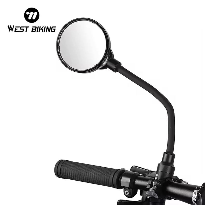 WEST BIKING Cycling Aluminium Frame Tires Mirror Other Bicycle Accessories Cycling Bicicleta Bike Bicycle Rearview Mirror