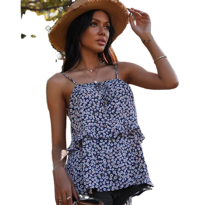 

Summer new round neck anti-fuzzing vest fashion loose quick-drying Tank Tops