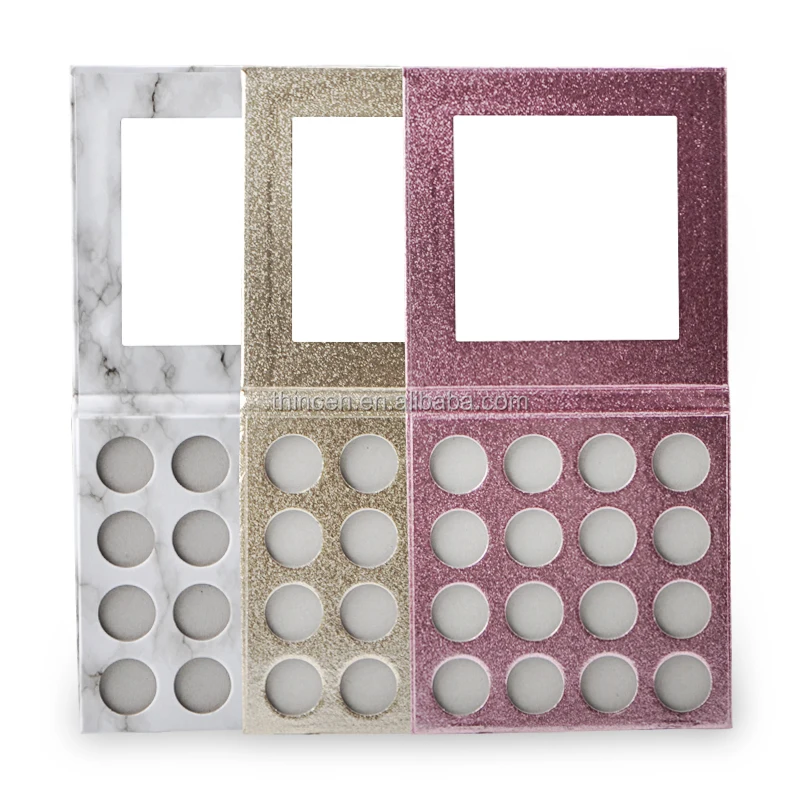 New Arrival Marble Paper Neon Eyeshadow Palette Eyeshadow Private Label