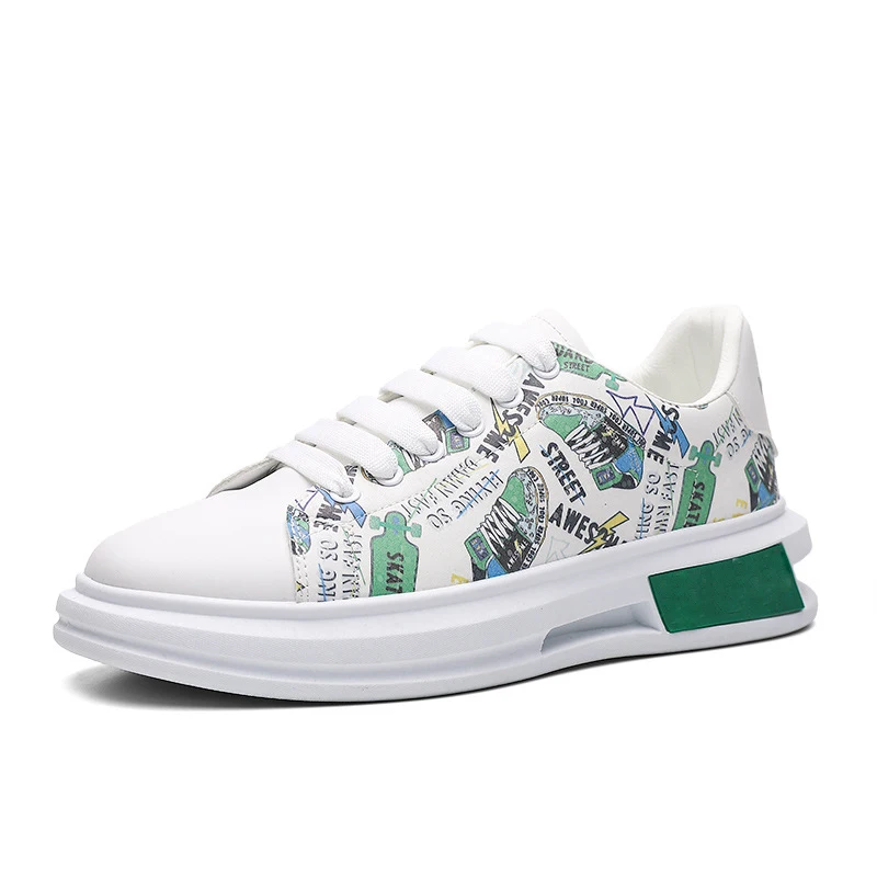 

New comfortable breathable sports men canvas shoes stylish casual sneakers, Picture color