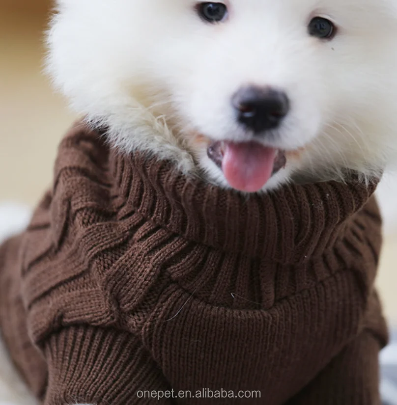 

Knitting sweater modern dog jumper clothes new design pet sweater hoodie, 3 colors