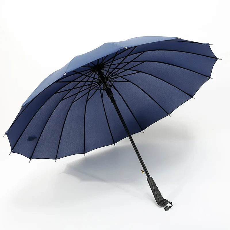 Cheap Large Logo Customized Sheer Color Golf Umbrella
