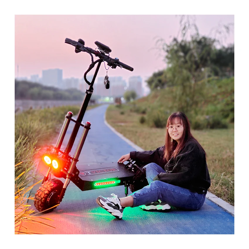

Fieabor China Factory Prices Electric 60V 5600W Dual Motors Folding Standing Adult Scooter with Seat