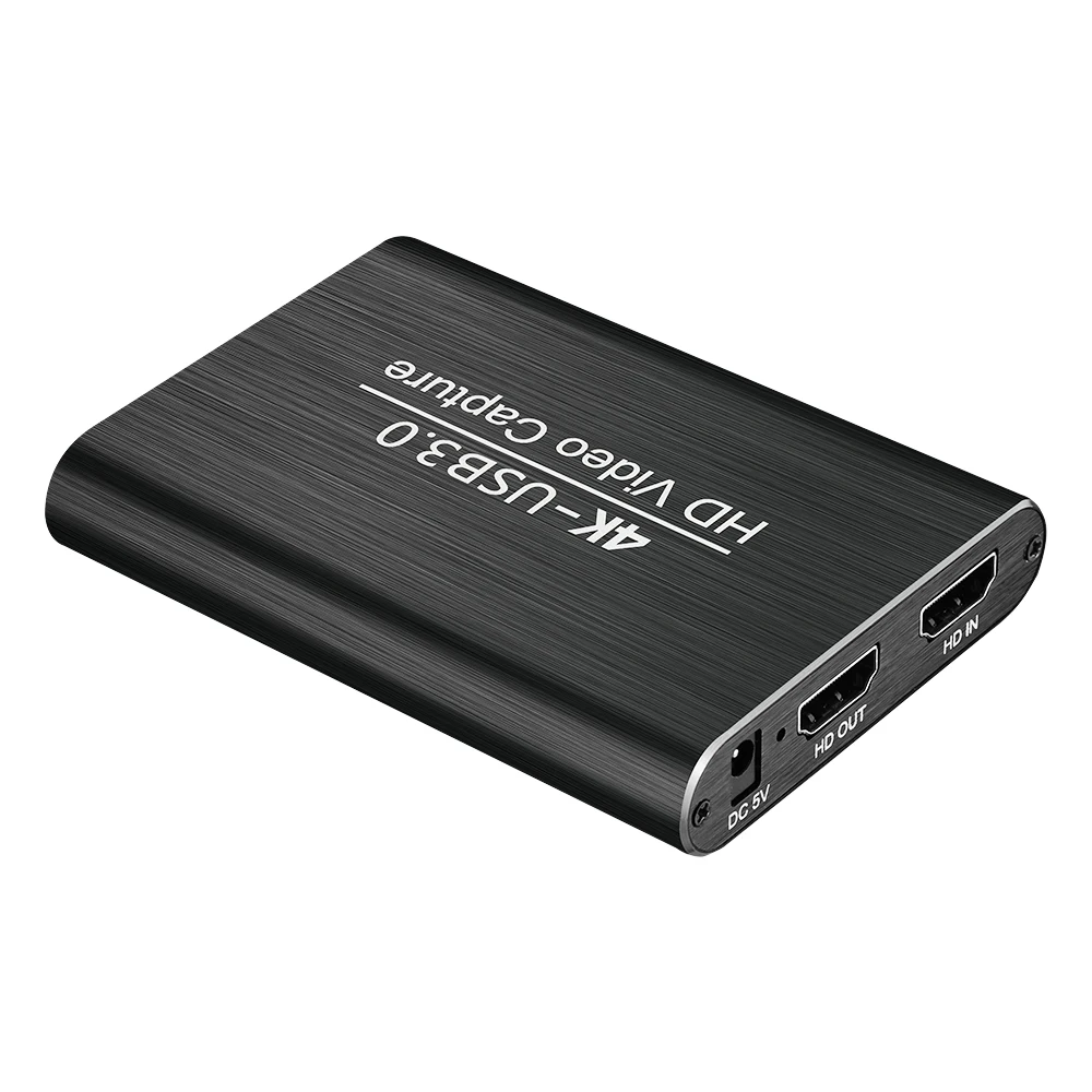 

Hot sale hdmi to usb 3.0 capture live streaming Loop-Out 1080P 60FPS Live Stream Capture for PS4 Switch Xbox, Black