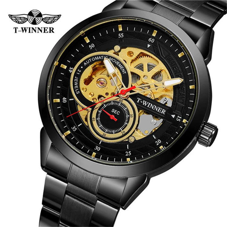 

WINNER 287 Relogio Masculino Top Brand Luxury sports Mens Self Wind Wristwatch Man Mechanical Watches Automatic Watch Male Clock