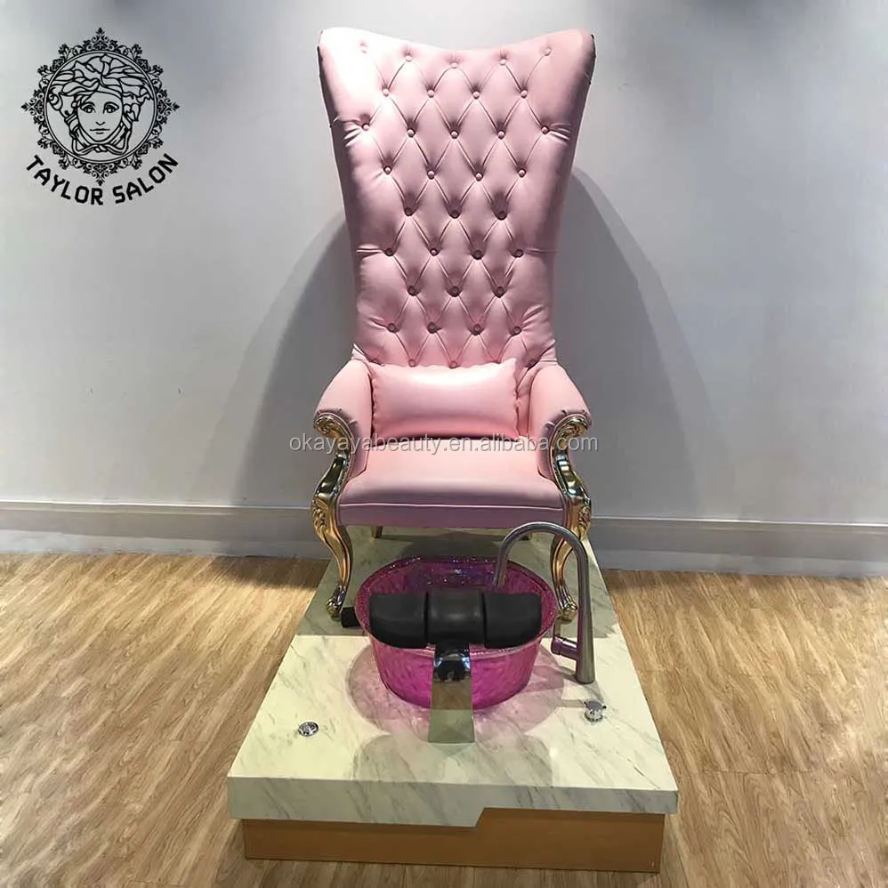 

2020 New Factory Pink Manicure Foot Spa Luxury Pedicure Chairs On Sale
