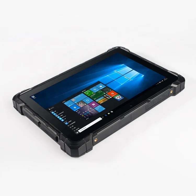 

Higole touch screen 10.1 inch windows flat tablets industrial IP67 rugged tablets