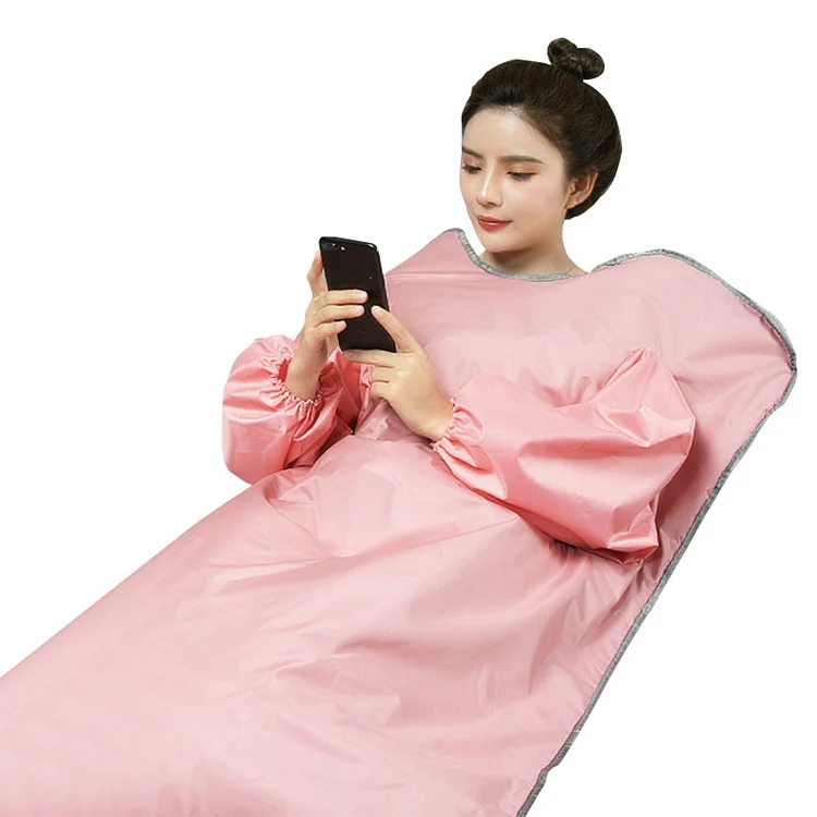 

Wholesale 360 Fat Reduce Slimming 2 Zone Sauna Blanket Foil Wrap Far Infrared Sauna Blanket Instrument, Purple,pink,orange,silver