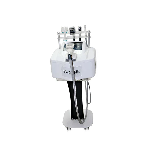 

Professional V9 Rf Radio Frequency Skin Tightening Cavitation Vacuum Roller Cellulite Machine For Body Shaping, White