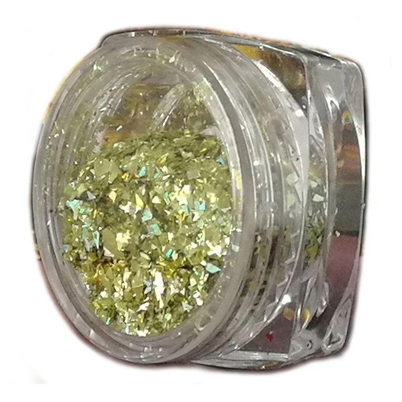 

Nail Irregular Flakes Chunky Glitter Holographic Powder Christmas Decoration Nails Chrome Acrylic Powder