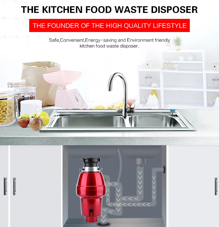 Kitchen Garbage Disposal Machine Disposer Food Waste Processor Buy
