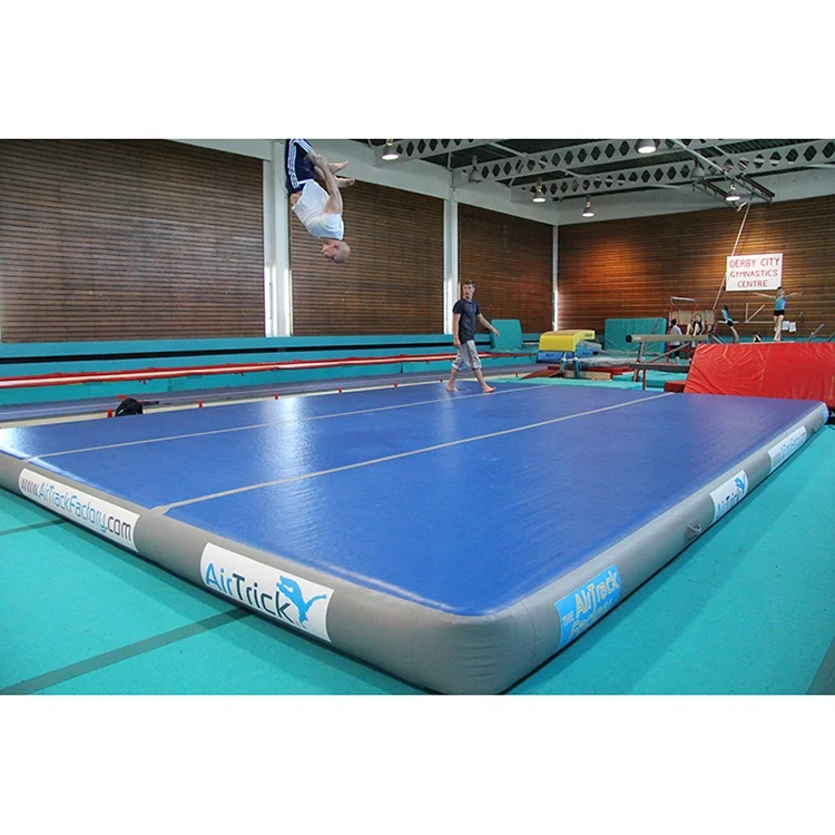 

Professional factory inflatable air track as inflatable jumping mat for home air track, Customized