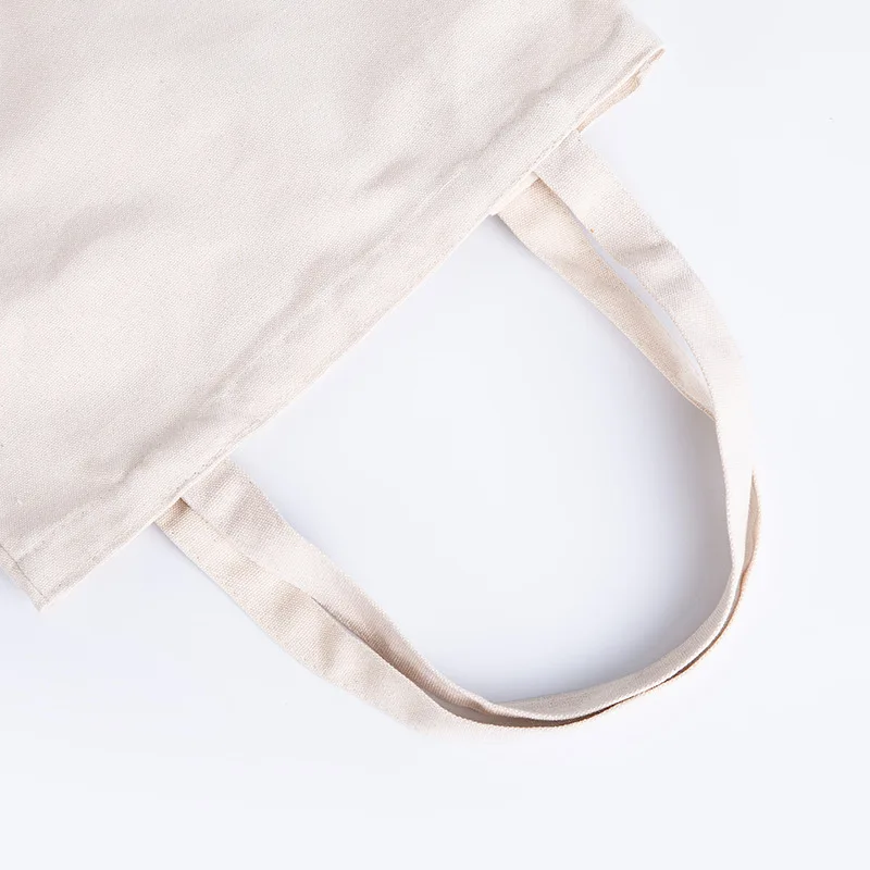 
Custom Logo Eco-friendly Large Capacity Portable Reusable Shopping Bags Blank 100% Cotton Canvas Tote Bag 