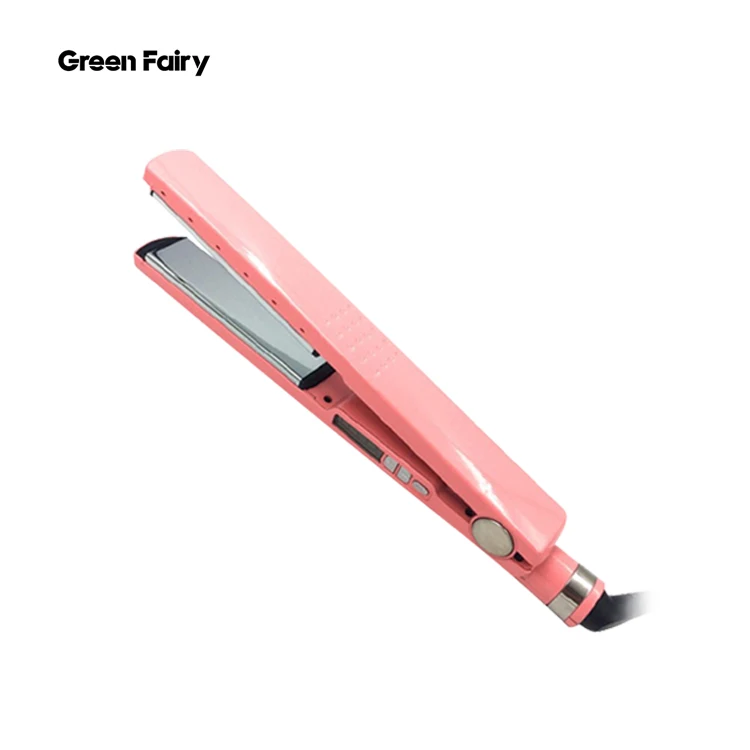 
2019 Flat Irons Wholesale Private Label Personalized Infrared Flat Iron Brand 1Inch Flat Iron Hair Straightener 