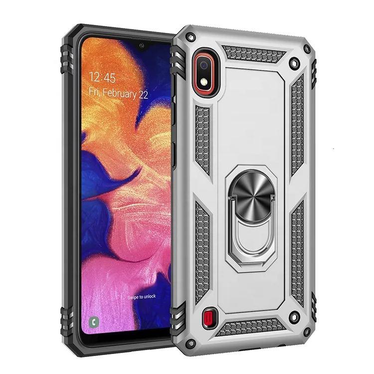 

Manufacturer Factory Direct Sale Anti-drop Armor Kickstand Phone Case For Samsung A10, Optional