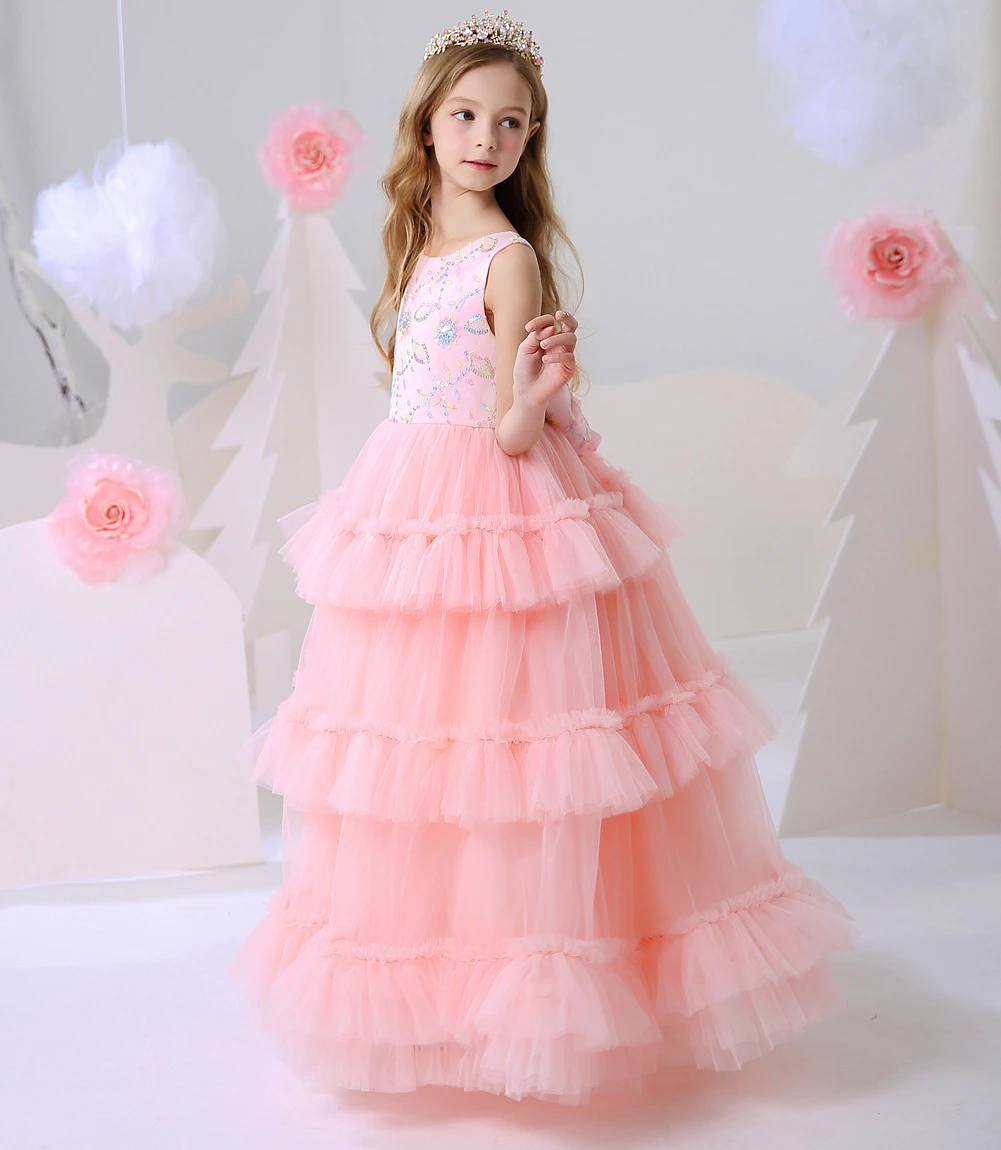 Kids Girl Party Dress Wholesale Boutique Junior Prom Party Gown Girls ...