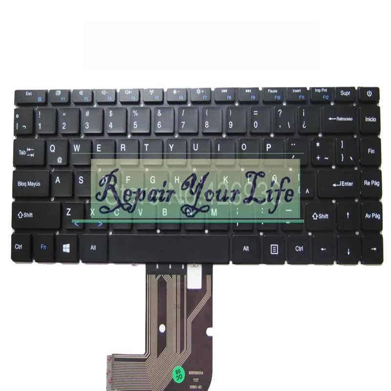 

laptop keyboard 14 Pro CWI529 14.1 YXT-NB93-59 MB3008002 CWI528 13.3 MB3081004 YXT-NB93-93, Black and white