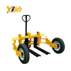 1250kg all terrain rough outdoor adjustable truck mounted hand pallet stacker
