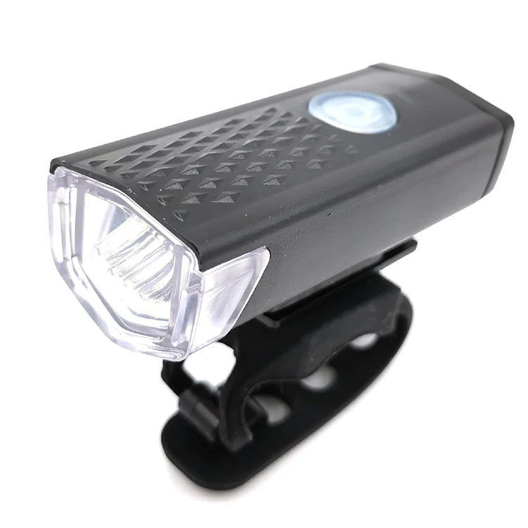 

Factory Top Seller Plastic USB Rechargeable small Bicycle Headlight Smart Front Bicycle Light Cycling Headlight